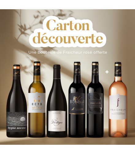 [OFFRE 5+1] Carton découverte (Fraicheur Rosé)