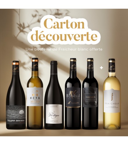 [OFFRE 5+1] Carton découverte (Fraicheur Blanc)